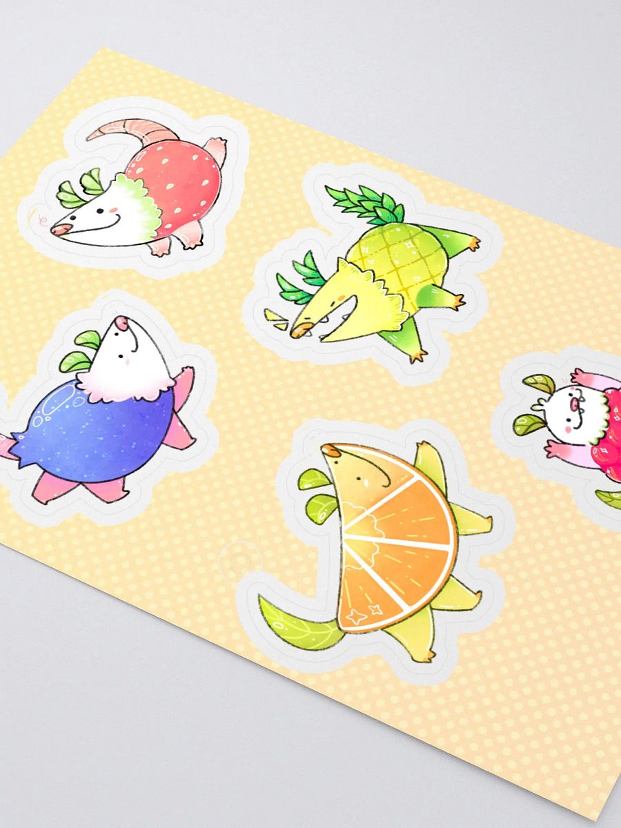 FRUIT POSSUM STICKER SHEET product image (3)