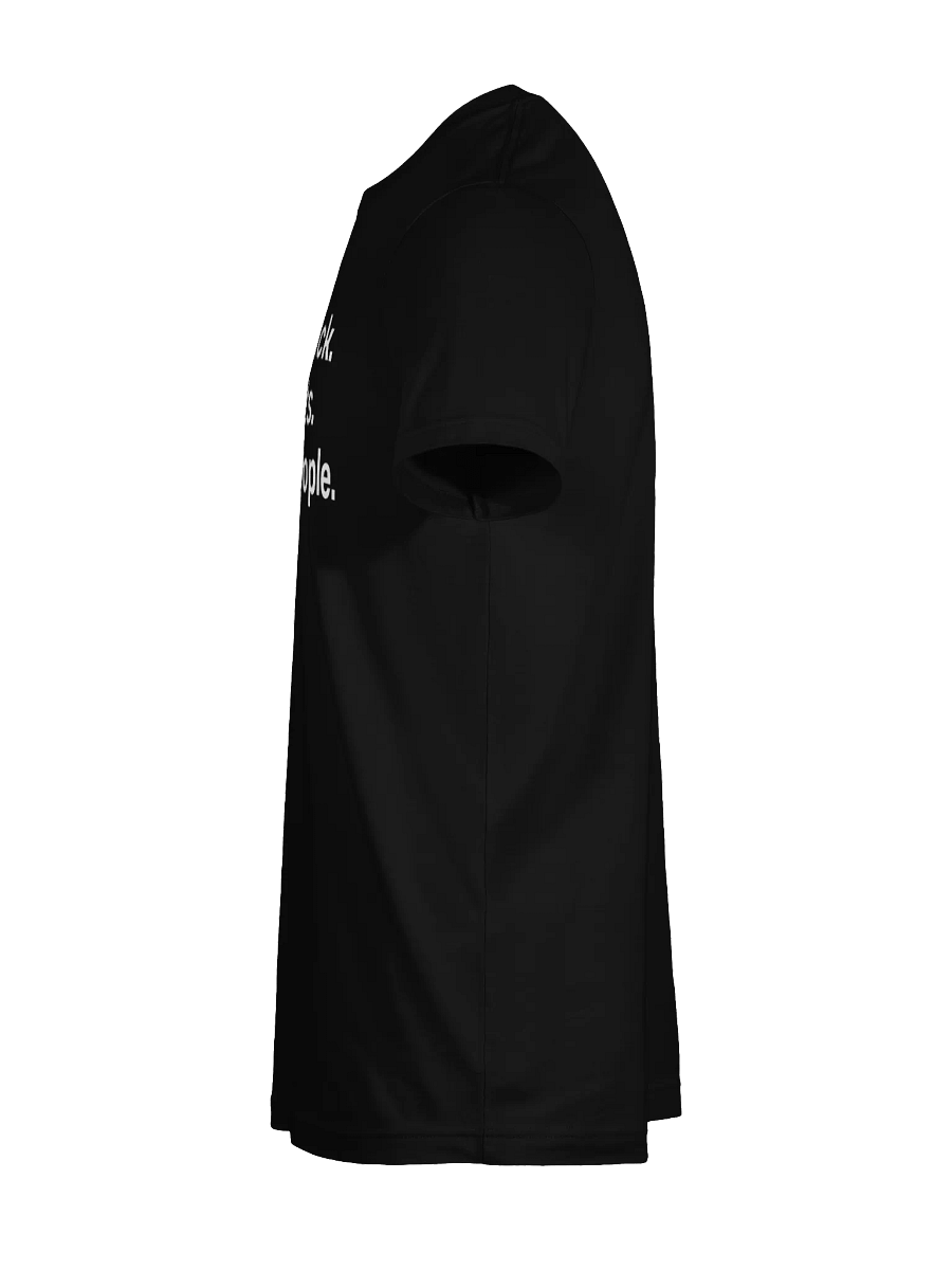 Wears black. Loves cats. Avoids people. Unisex T-Shirt product image (11)