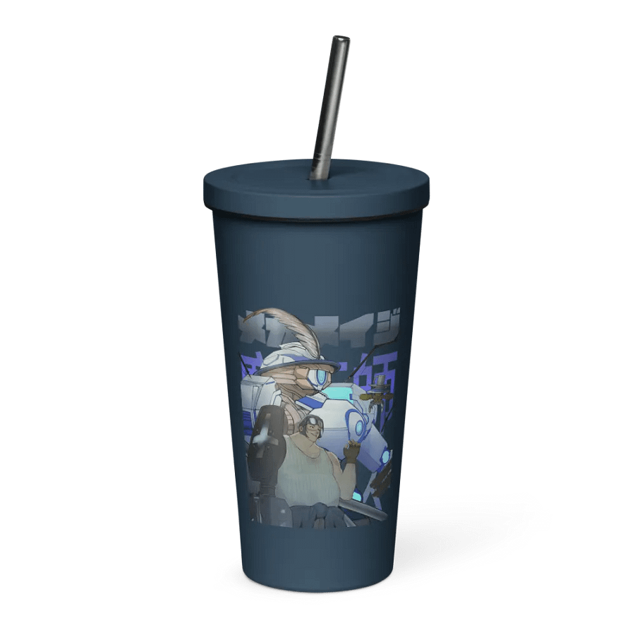 Mecha Mage: Titan Refreshed - Insulated Tumbler w/ Straw product image (1)