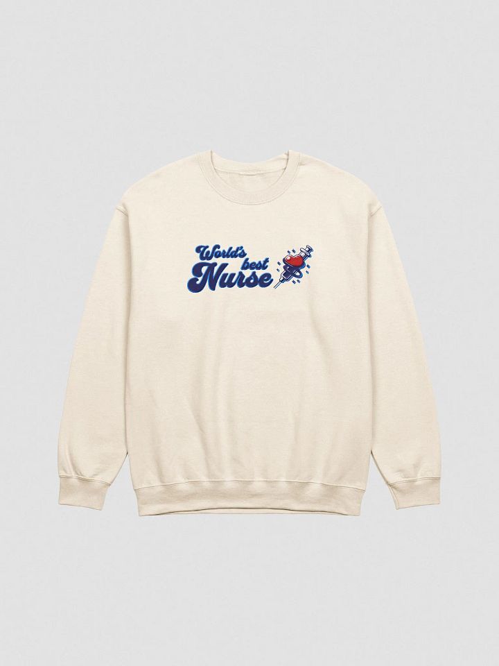 "NURSE" / EMBROIDERED SWEATSHIRT product image (2)