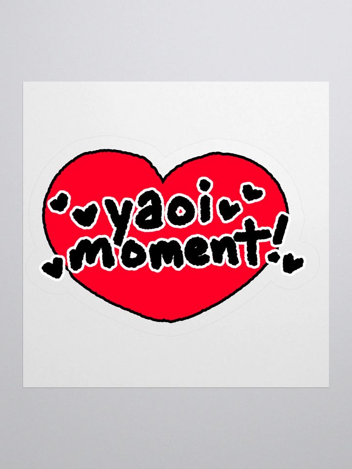 YAOI MOMENT Kiss Cut Sticker product image (1)