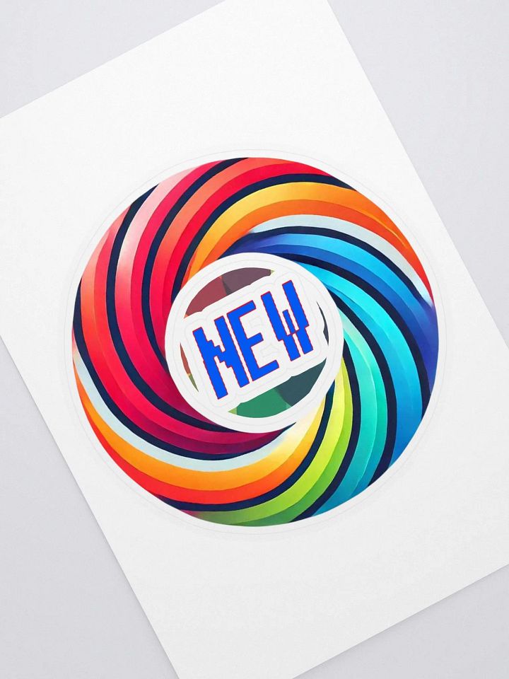 Symmetrical Floral Burst Sticker Sheet product image (2)