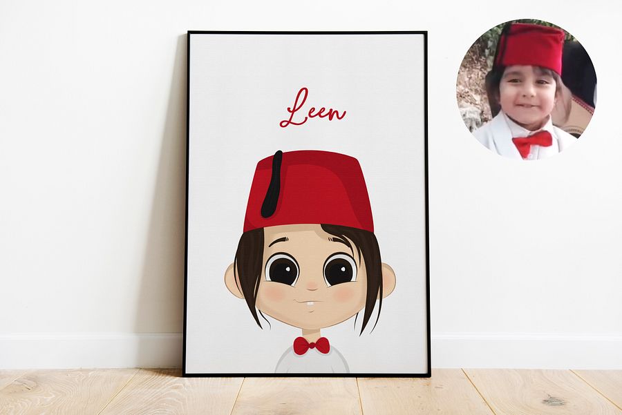 Cute Cartoon Portrait product image (3)