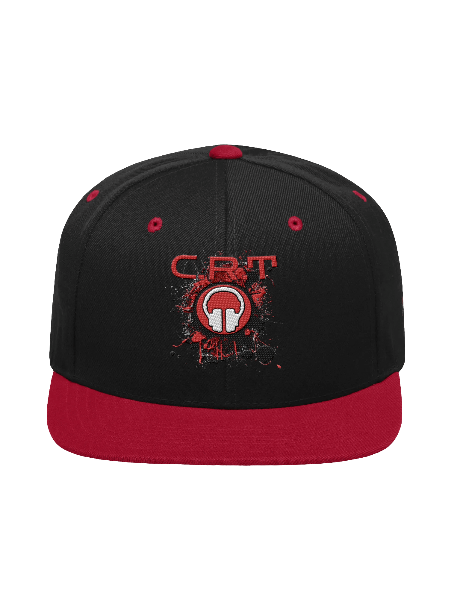 C.R.T Paint Splatter Yupoong® Wool Blend Snapback Cap product image (24)
