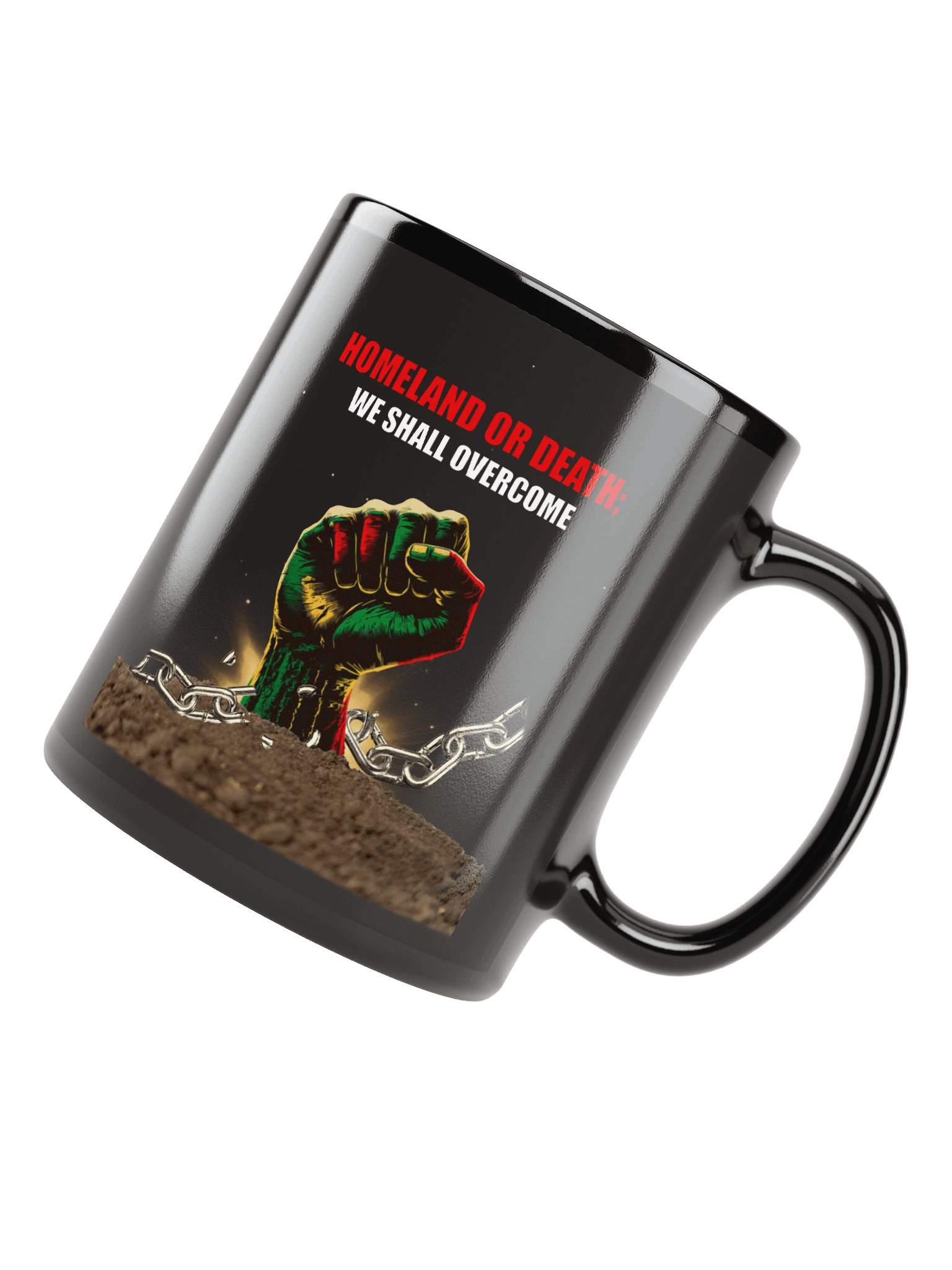 "Homeland or Death; We Shall Overcome" – Resistance Mug product image (8)
