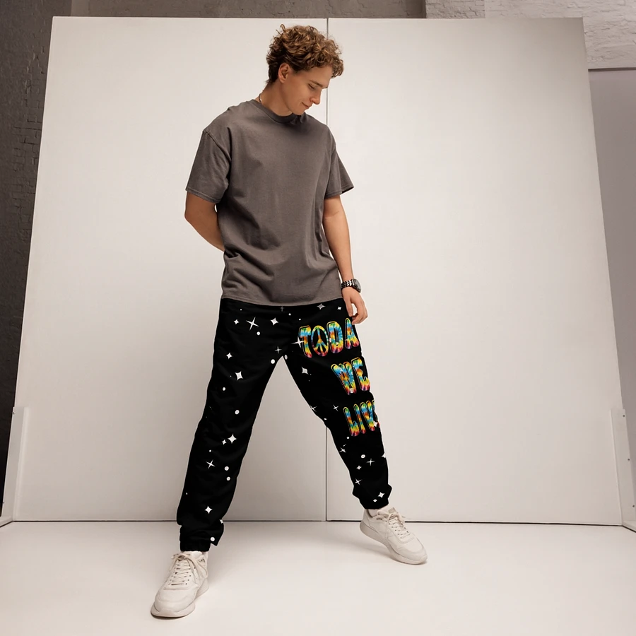 Unisex peace sign track pants product image (13)