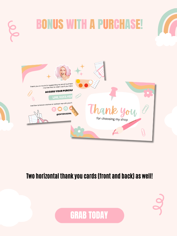 Whimsical MRR/PLR Etsy Receipt Banners product image (4)