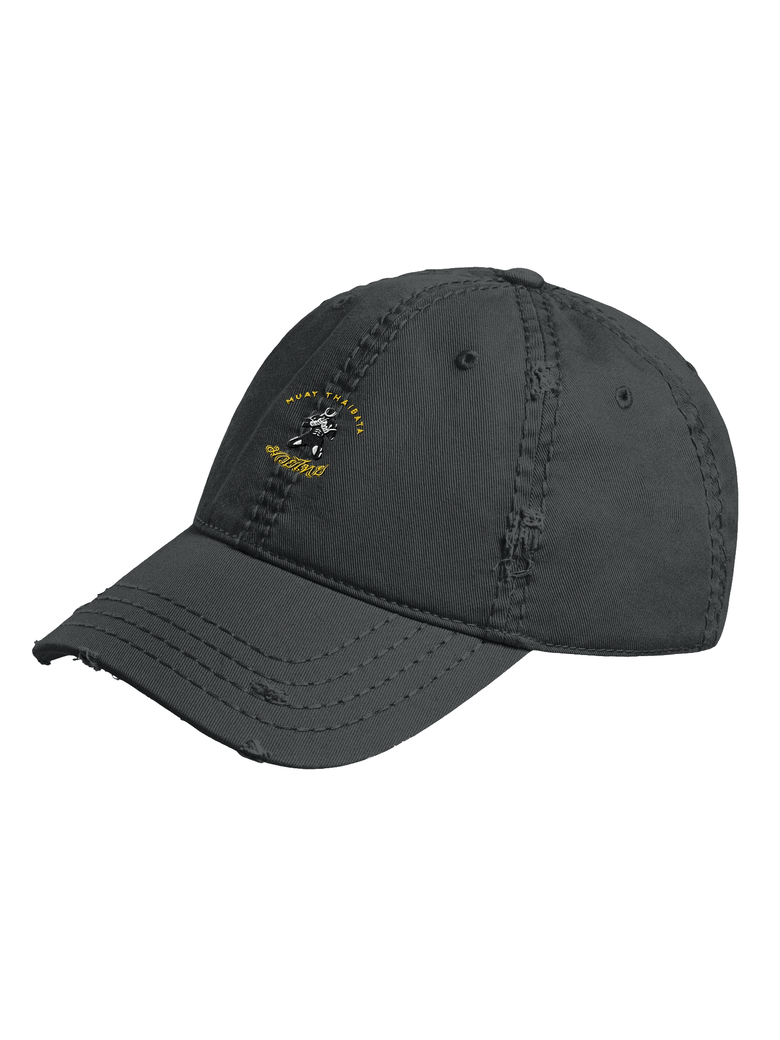 Muay Thaibata Distressed Ballcap product image (2)