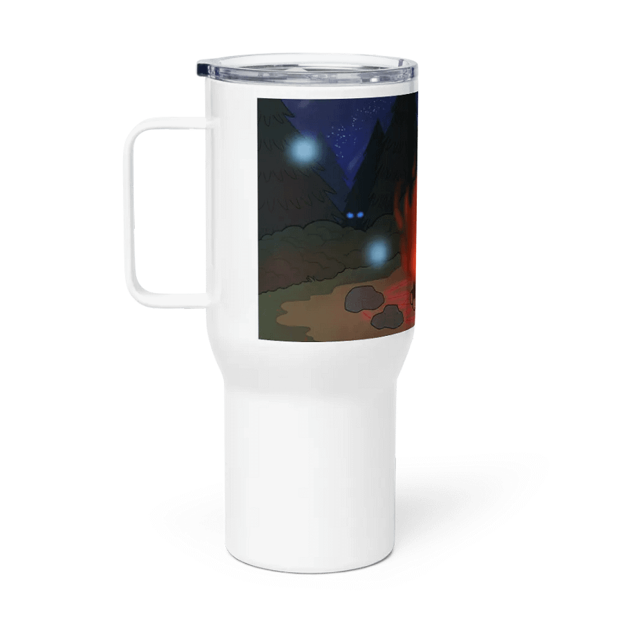Travel Mug with a Handle - Cryptid Summoning Circle - Full product image (1)