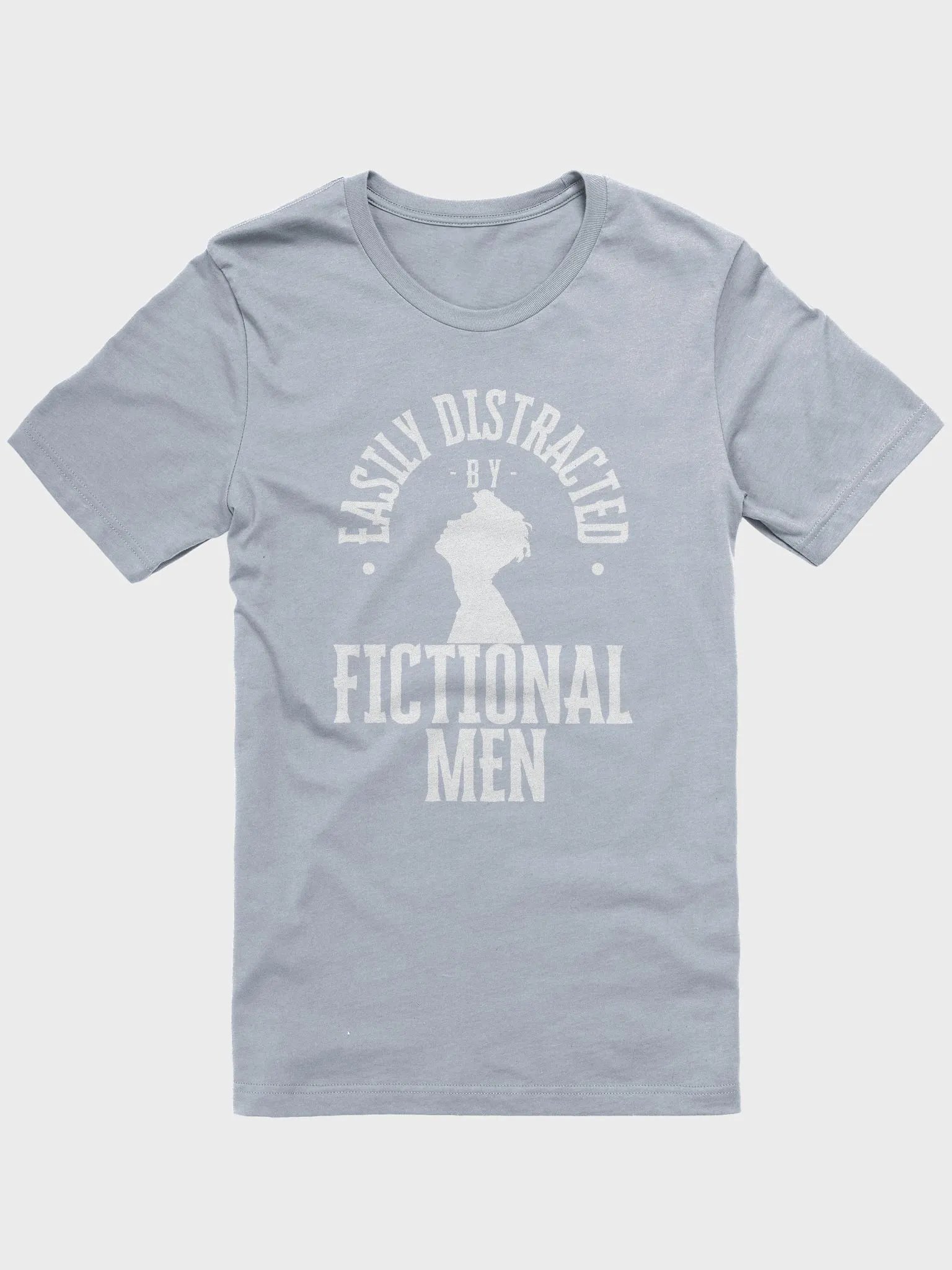Easily Distracted by Fictional Men shirt White product image (32)