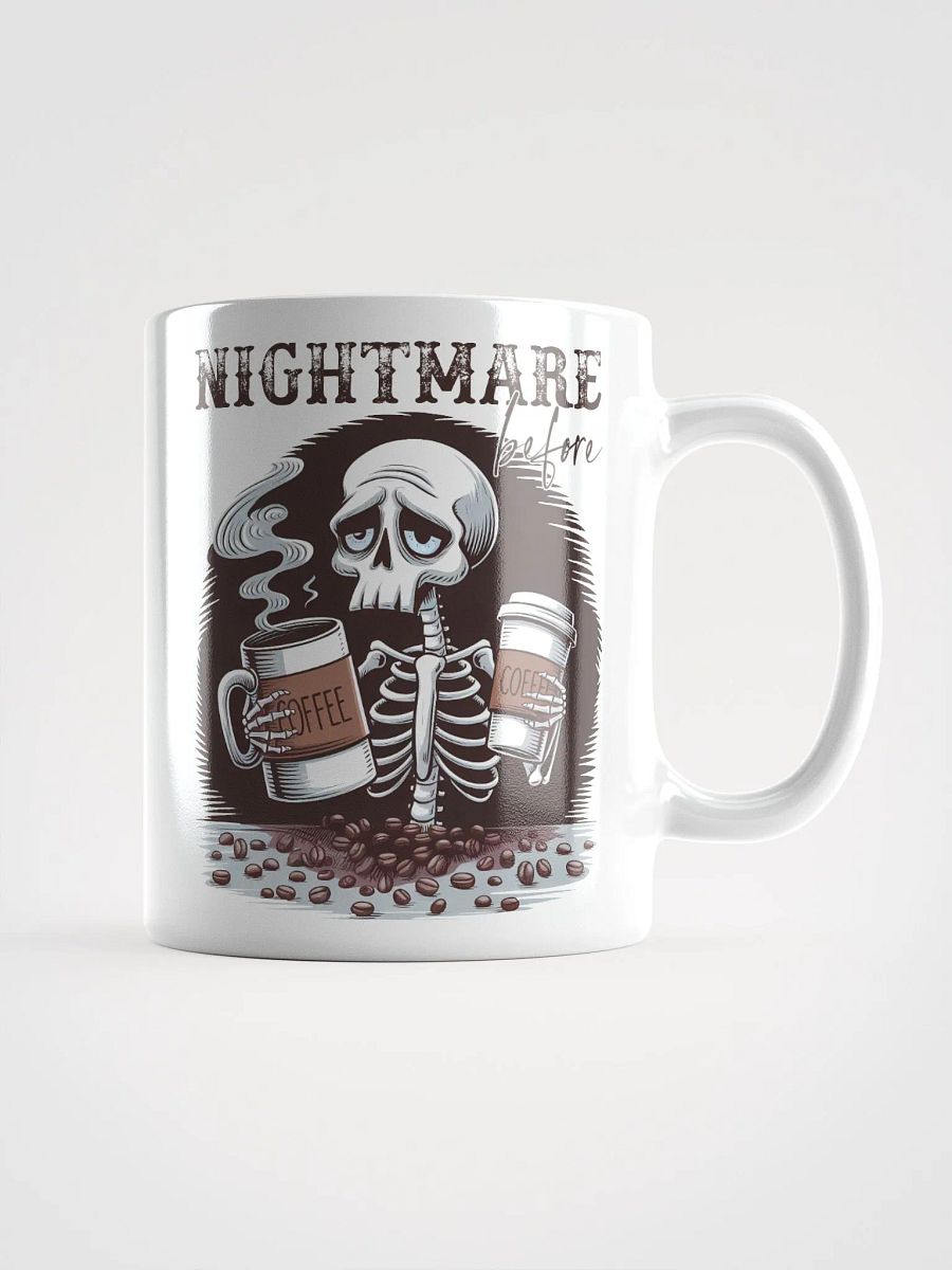 Skeleton Nightmare Before Coffee Mug product image (1)