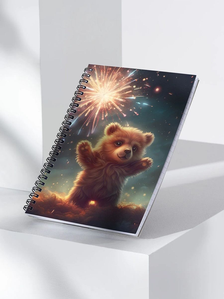 Fireworks Bear Notebook product image (3)