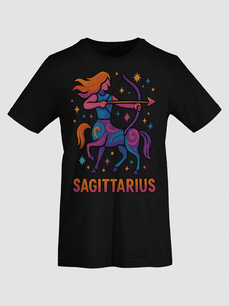 Sagittarius Zodiac Sign T-Shirt – Adventurous & Free-Spirited Star Sign Design product image (7)