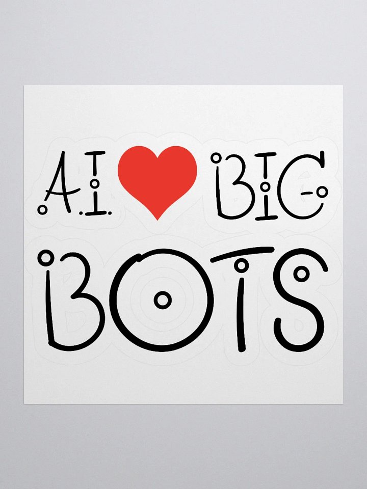 A.I. Heart Big Bots Sticker product image (1)