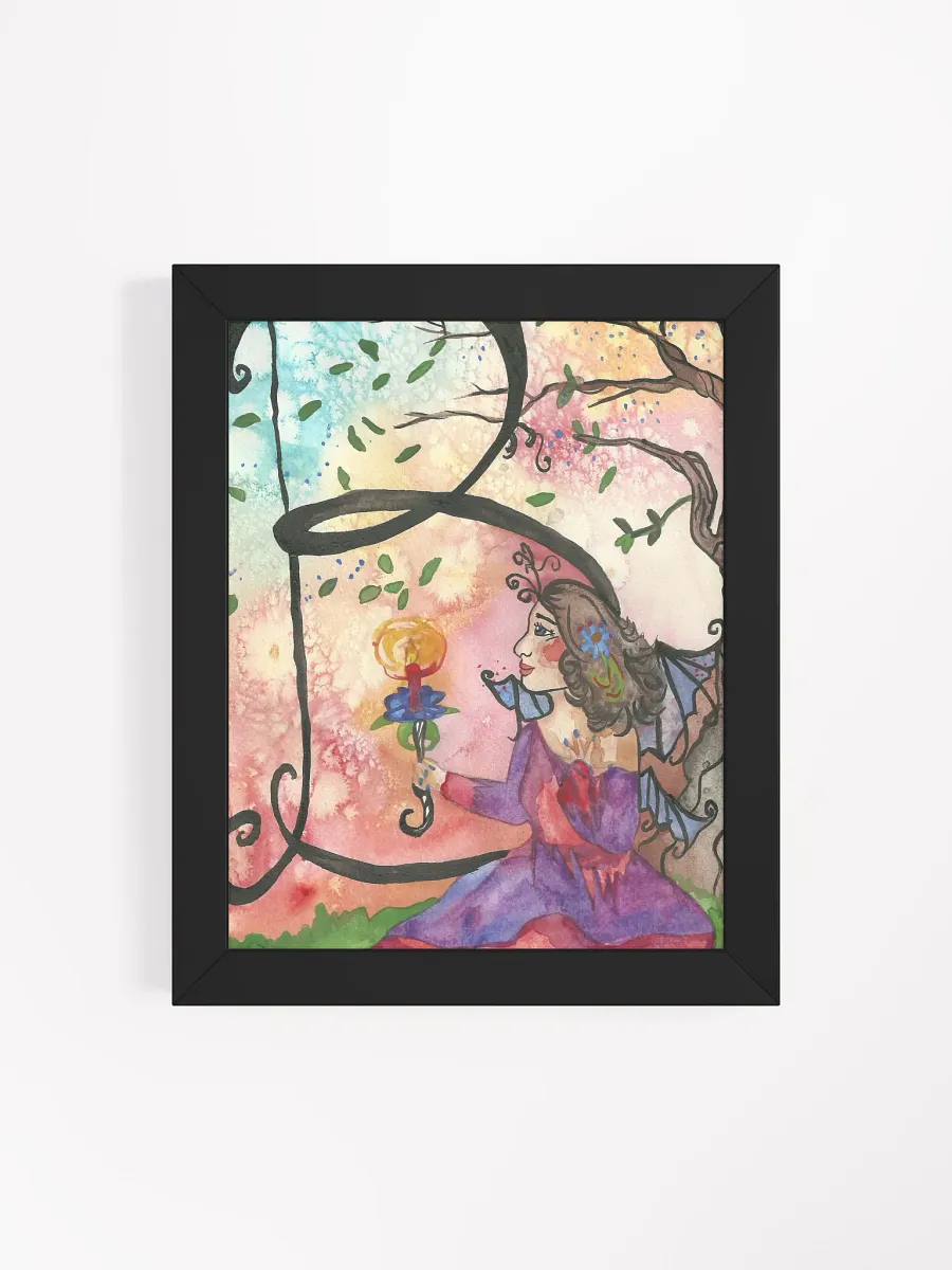 Fairy Alphabets - Letter B Framed Print product image (8)