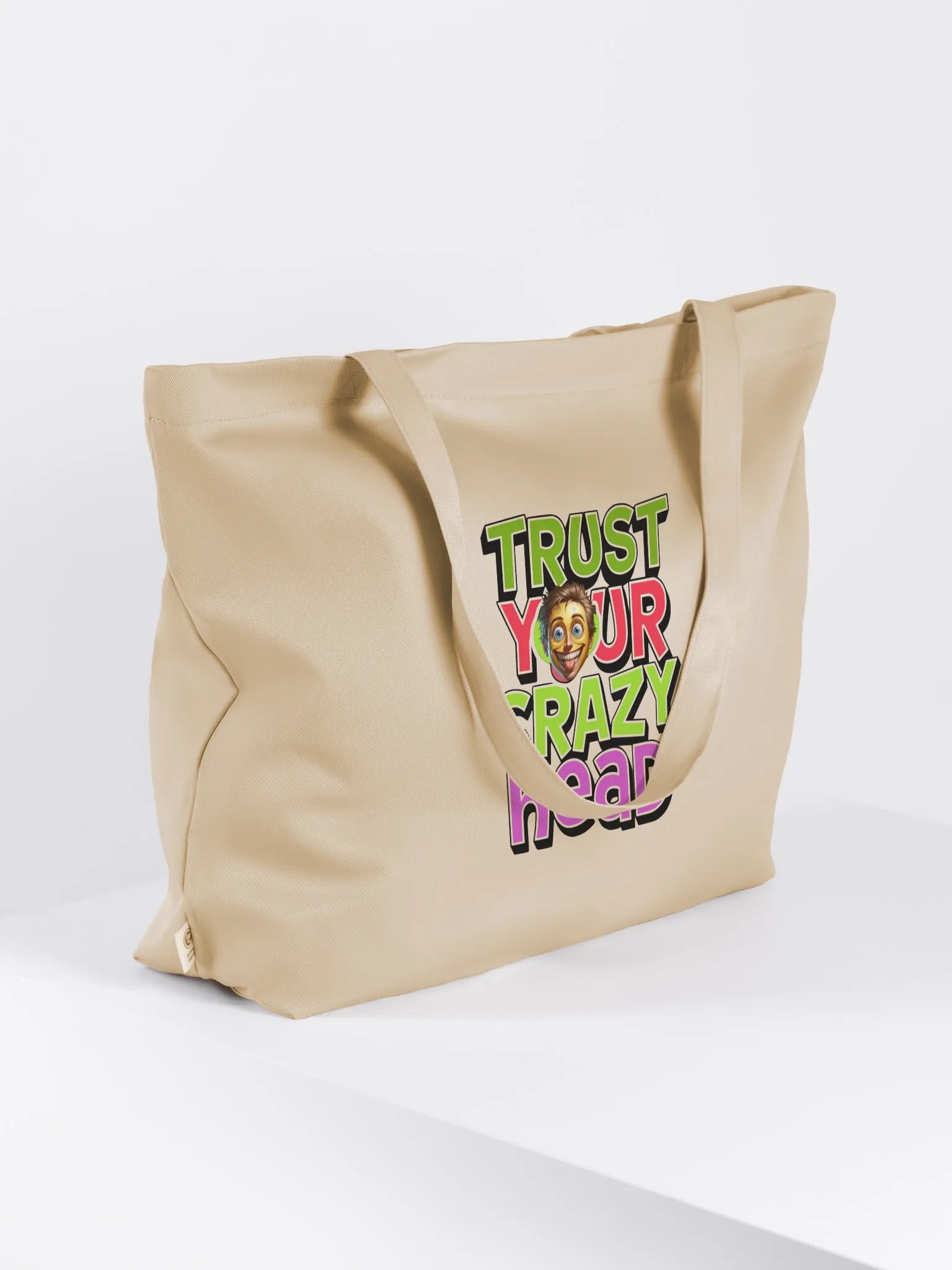 I trust your crazy ideas, organic bag product image (4)