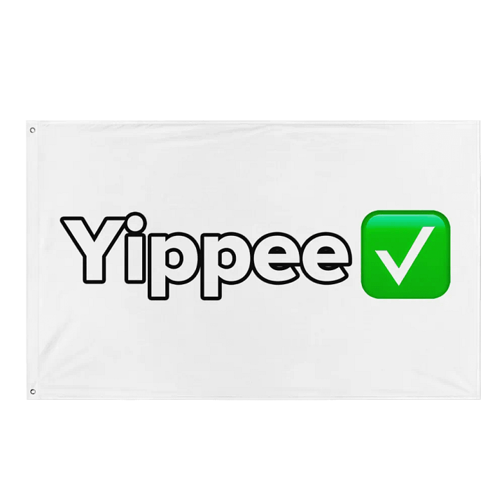 'Yippee' Flag product image (1)