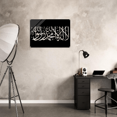 KALMA SILVER BLACK SHINY ACRYLIC PRINT product image (6)