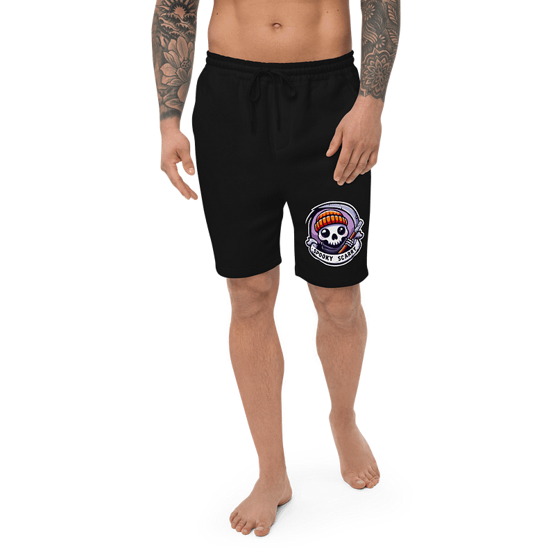 Spooky_scarry logo shorts