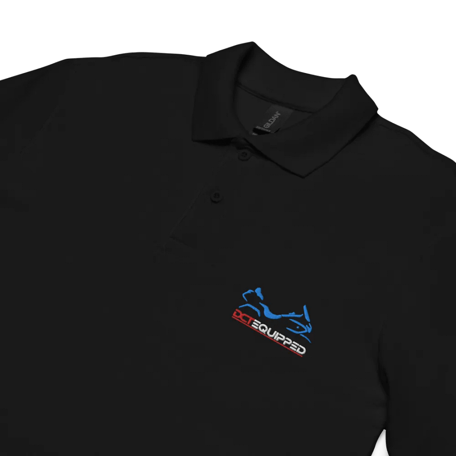 DCT Shadow Wing Polo Shirt Black/Blue product image (4)