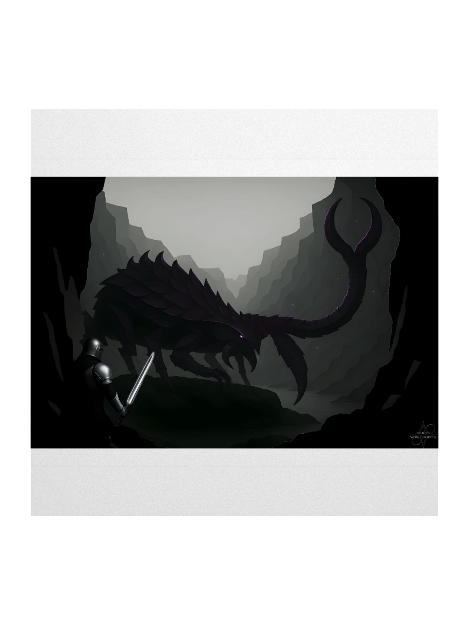 Cavern Confrontation - Steel vs Stone Sticker product image (1)