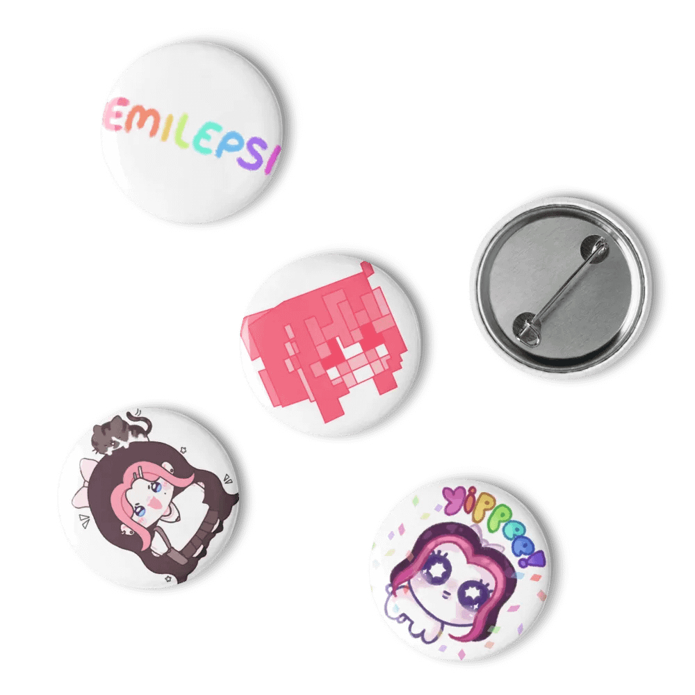 Assortment of Emilepsi Pins! (Set of 5) product image (10)