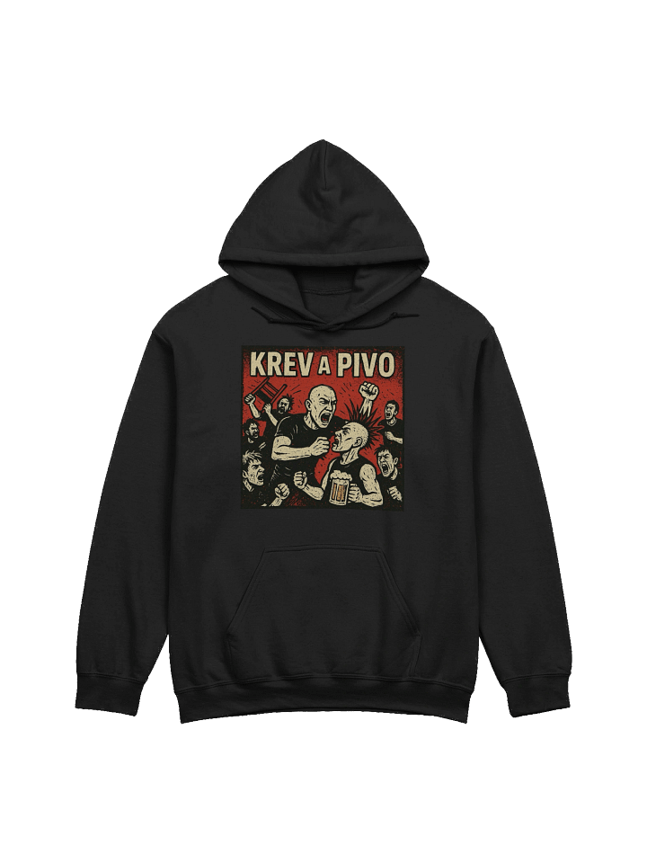 krev a pivo hoodie product image (1)