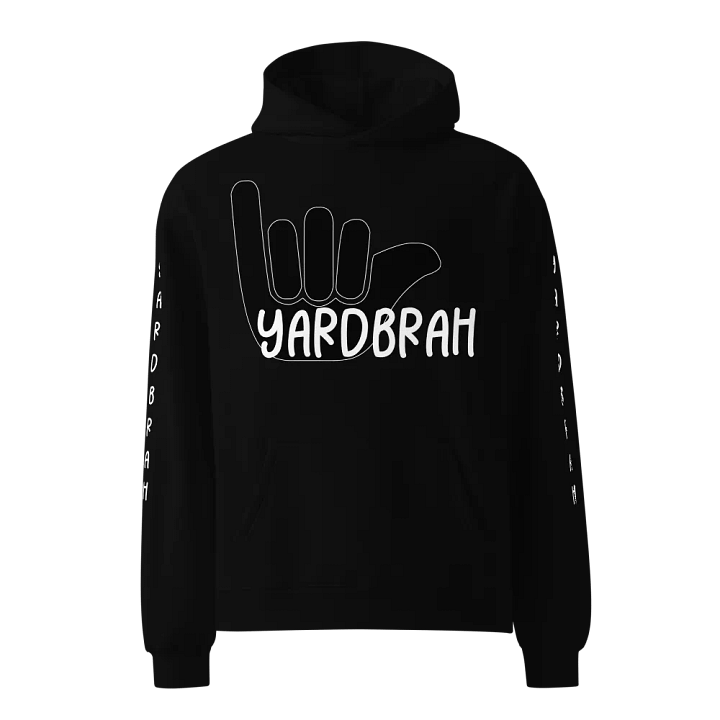YARDBRAH PREMIUM Black Hoodie product image (1)