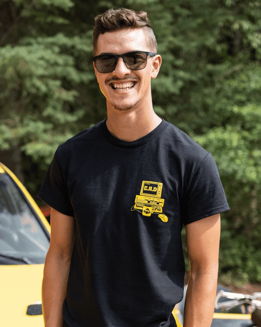 YELLOW CAD TEE product image (3)