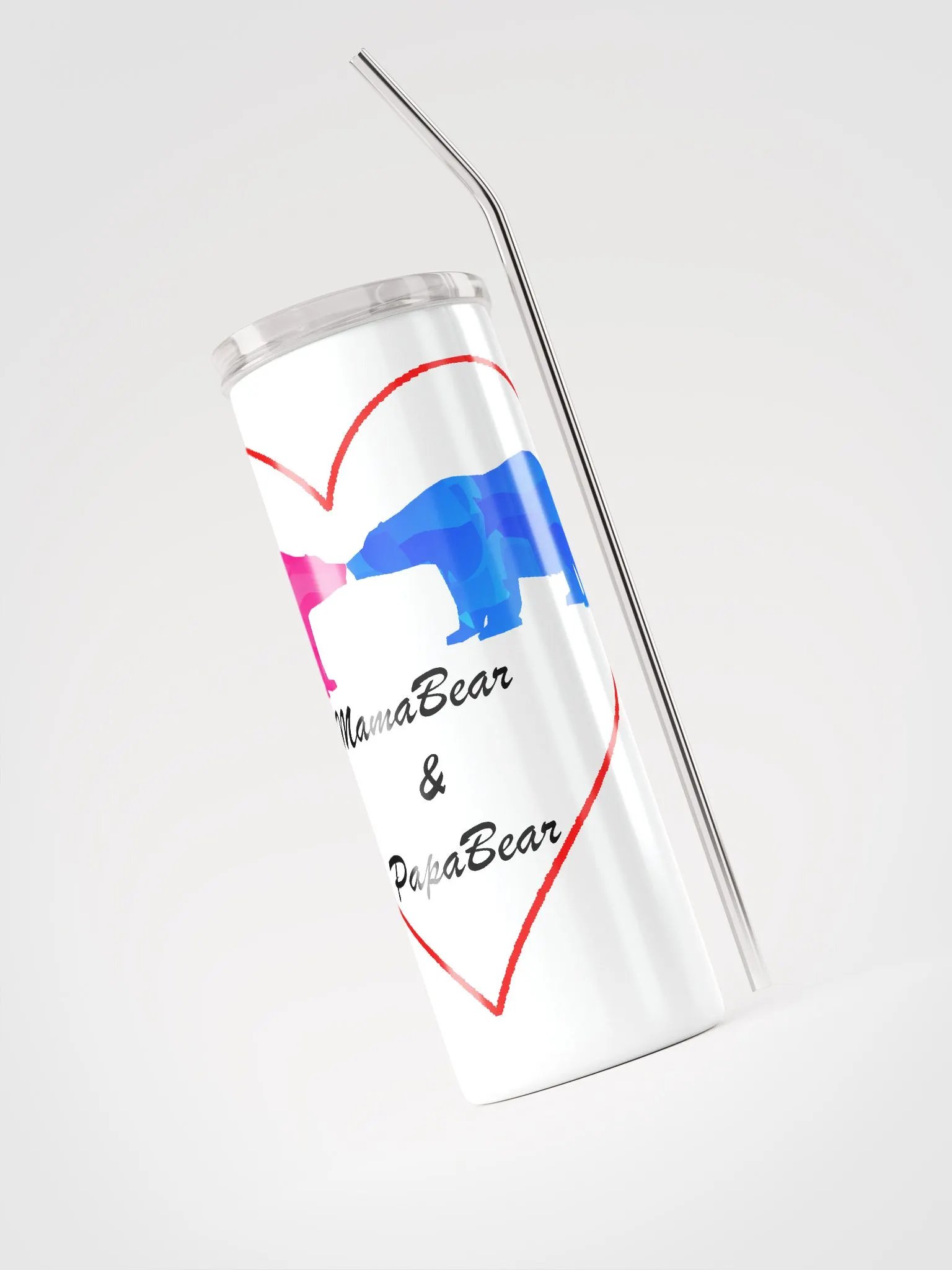 M&P Bear Stainless Steel Tumbler White product image (3)
