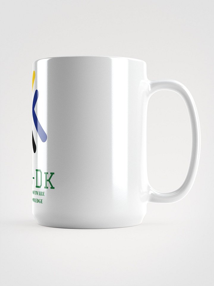 Vi-2s-Dk Globe Logo on White Glossy Mug product image (2)