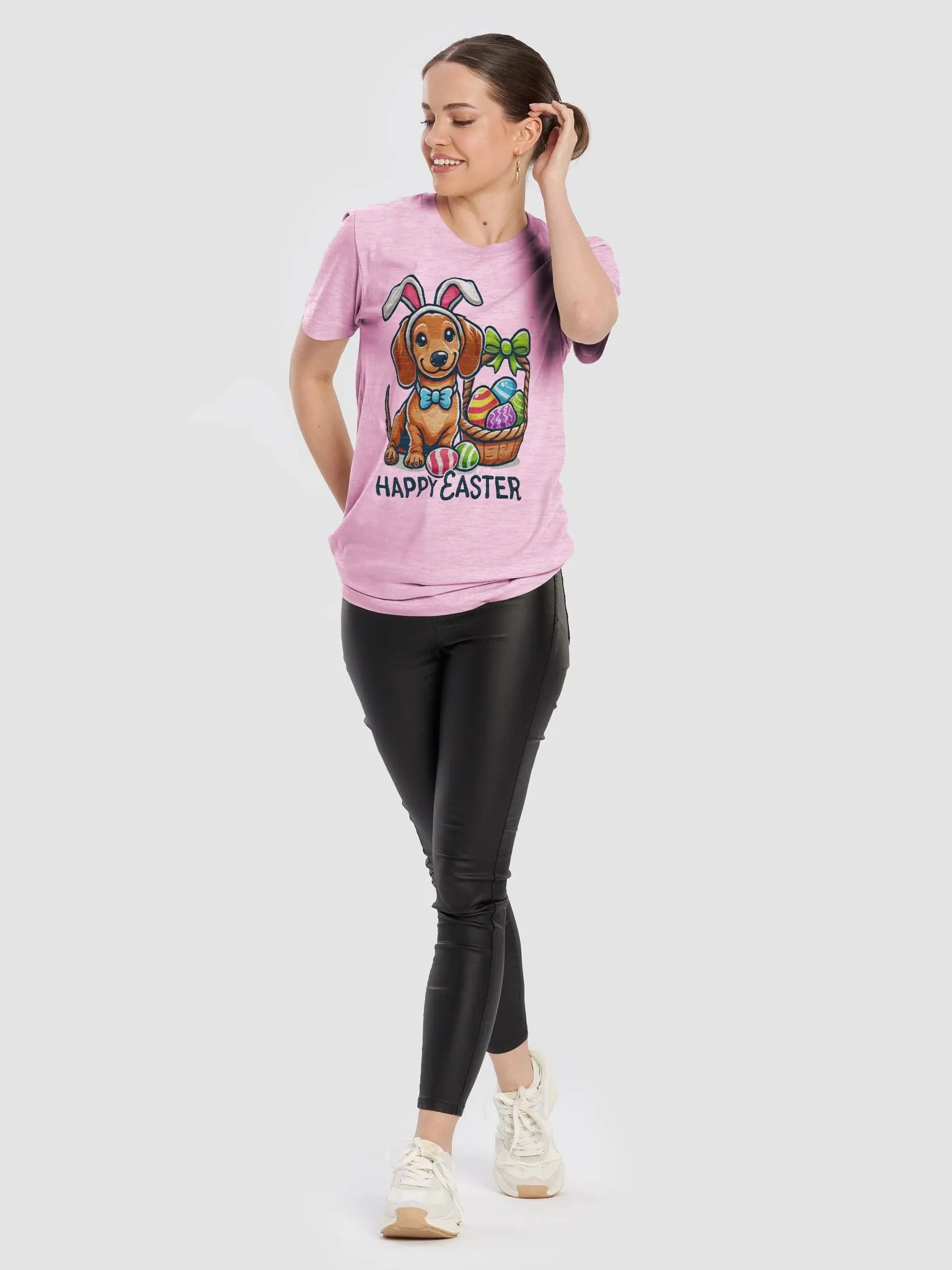 Easter Bunny Dachshund Delight T-Shirt product image (28)