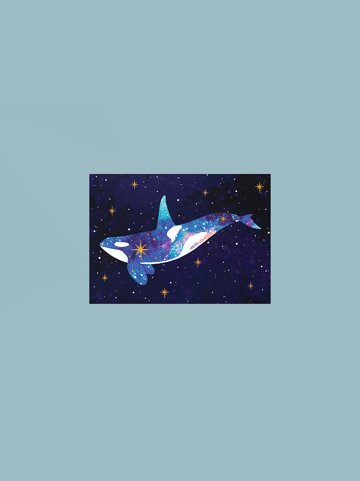 Galaxy Orca - Print product image (2)