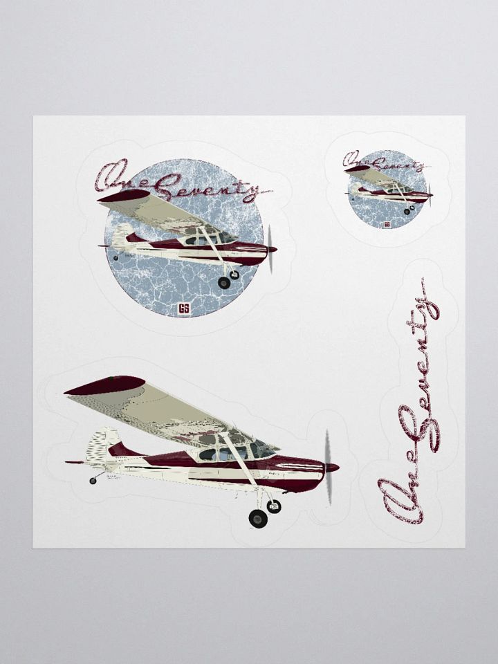 Cessn 170 Collectable Sticker Pack product image (1)