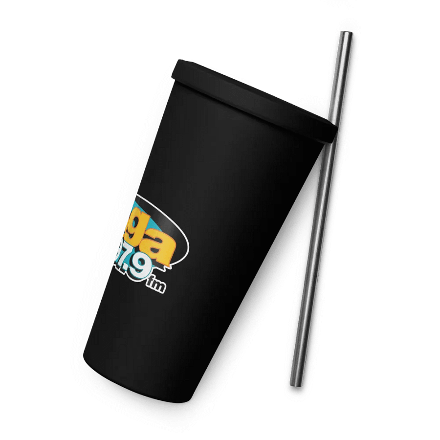 Mega 97.9 Insulated Tumbler with a Straw product image (8)