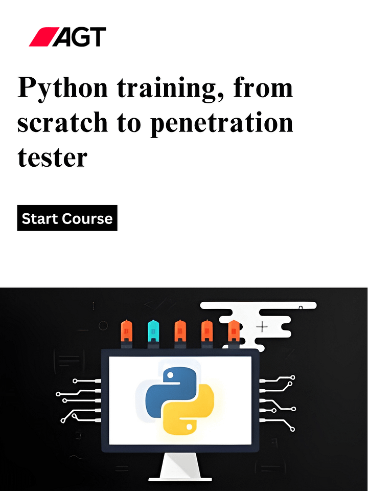 Python training, from scratch to penetration tester product image (1)