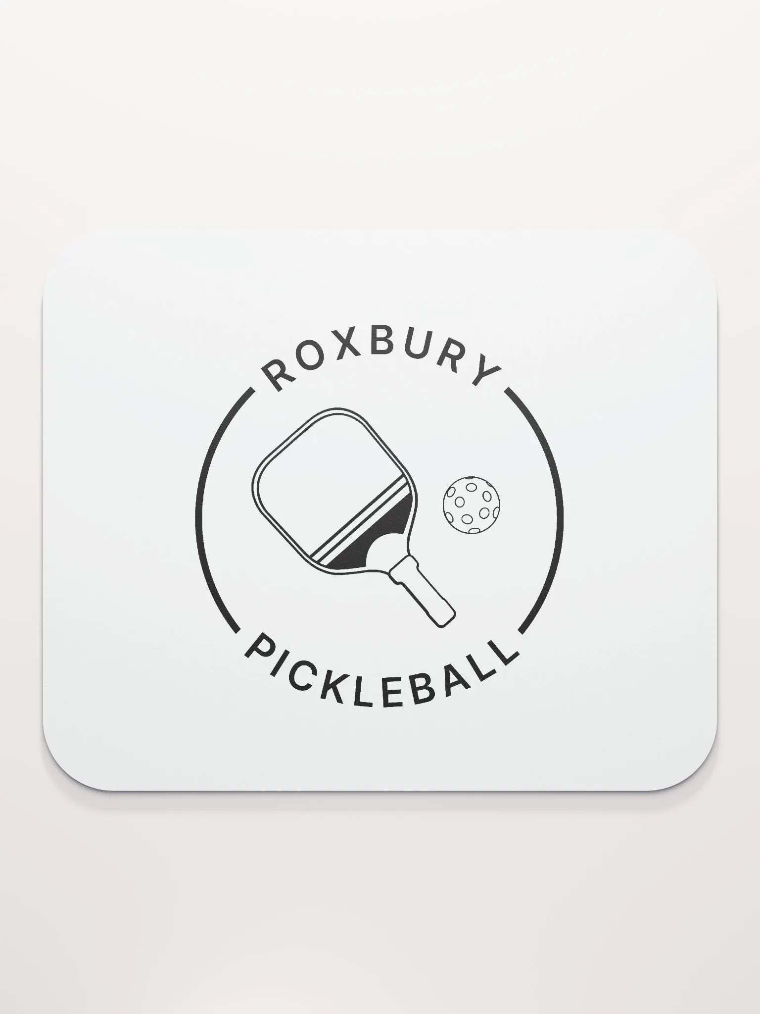 Roxbury Pickleball Logo Mouse Pad product image (1)