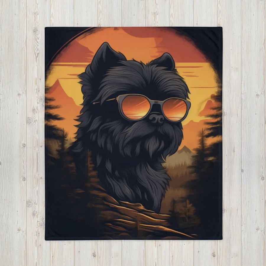 Affenpinscher Dog Vintage Sunset product image (5)