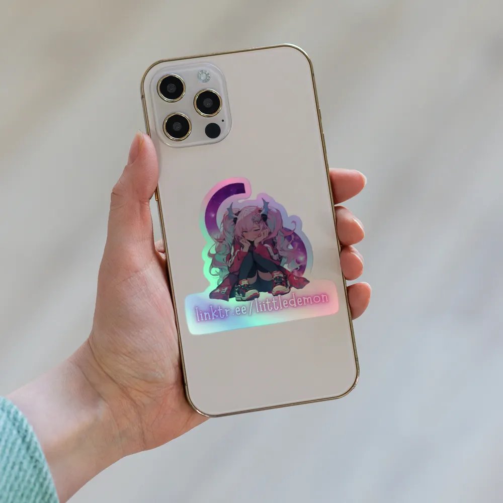 Liittledemon Holographic Sticker Set product image (8)