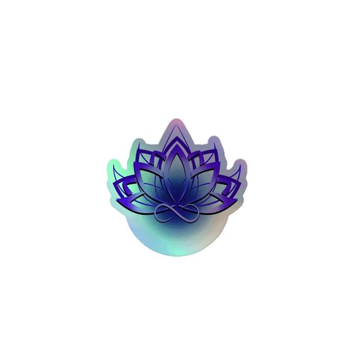 Flexxfinity Lotus Holo Sticker product image (1)