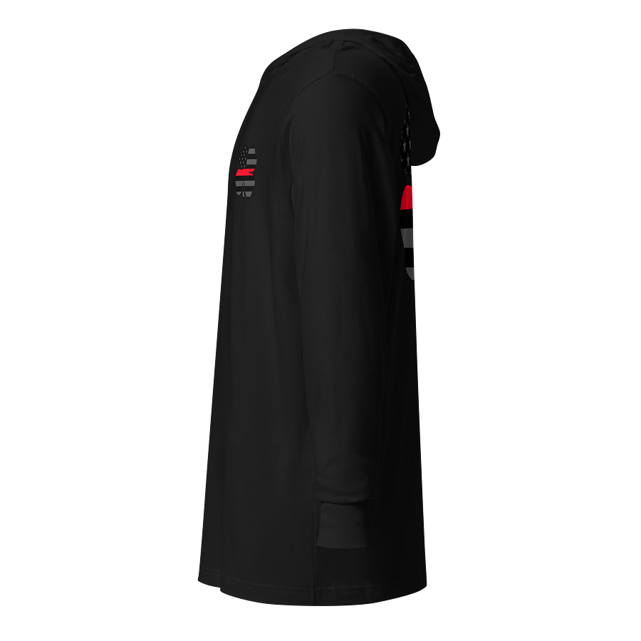 BLOODY RED LINE - Hooded Long Sleeve Tee product image (5)