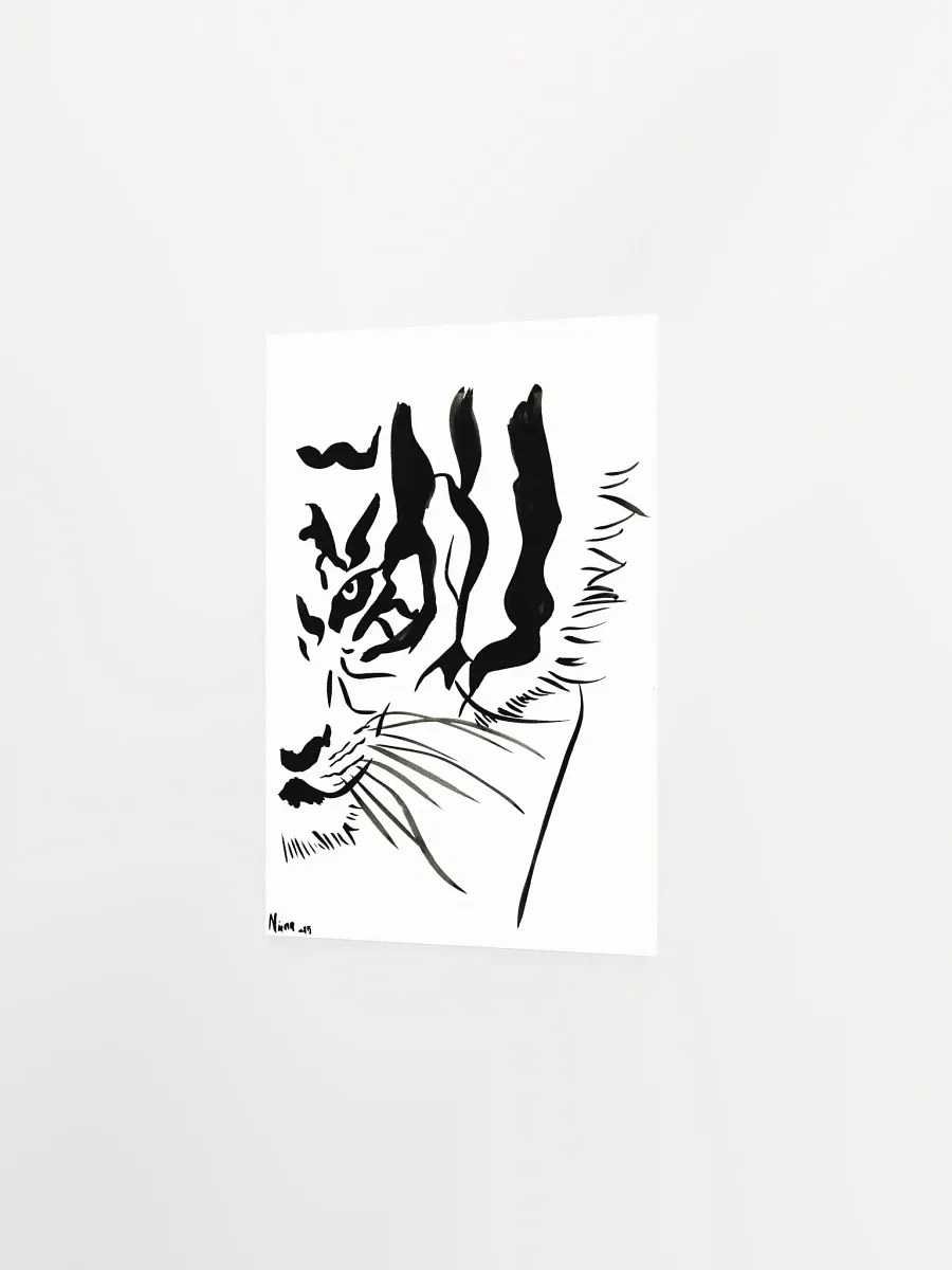 Face Of A Tiger Art Print product image (6)