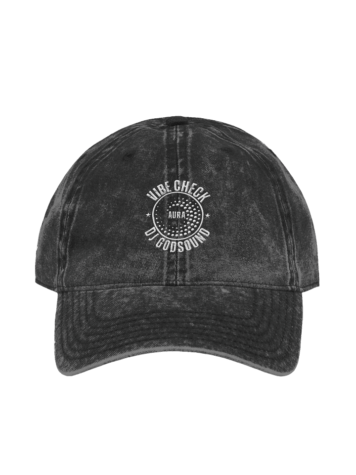 D.G.S. (DJ GodSOUND) OTTO VINTAGE WASH "VIBE CHECK AURA" HAT product image (1)