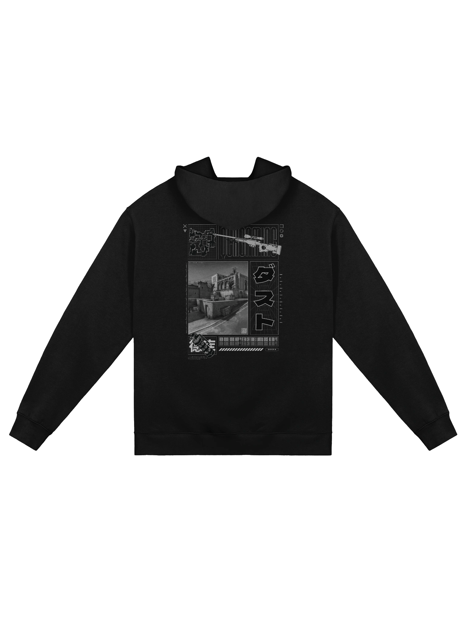 QCK x Dust 2 Hoodie - Black product image (2)
