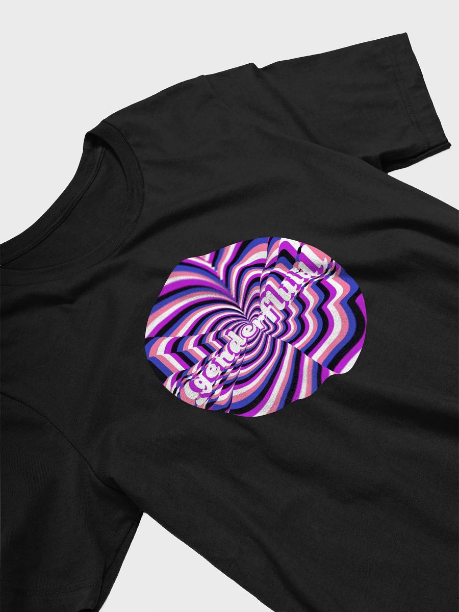 swirly genderfluid t-shirt product image (3)
