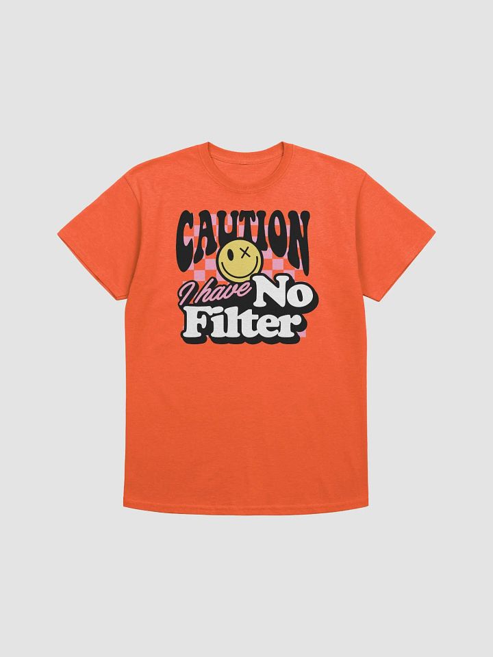 No Filter Alert: Unfiltered Emoji Tee product image (6)