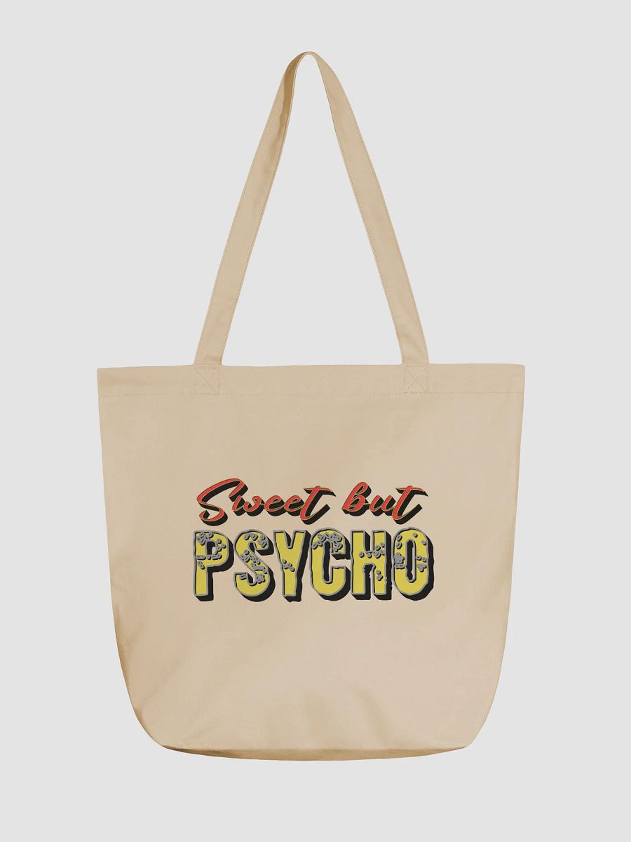 Sweet But Psycho Eco-Friendly Tote Bag product image (5)