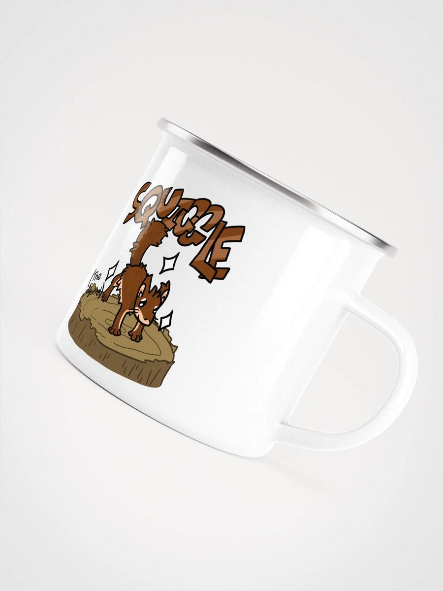 Squiggle the Squirrel Enamel Mug product image (3)