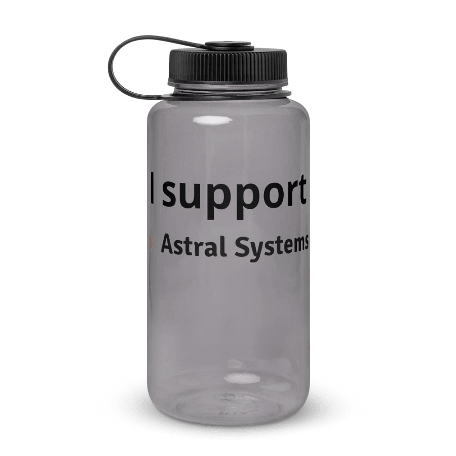 I support Astral Systems - Wide Mouth Bottle product image (1)