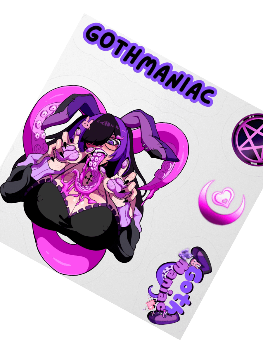 💜GothManiac 🐰Stickers🔮 product image (6)